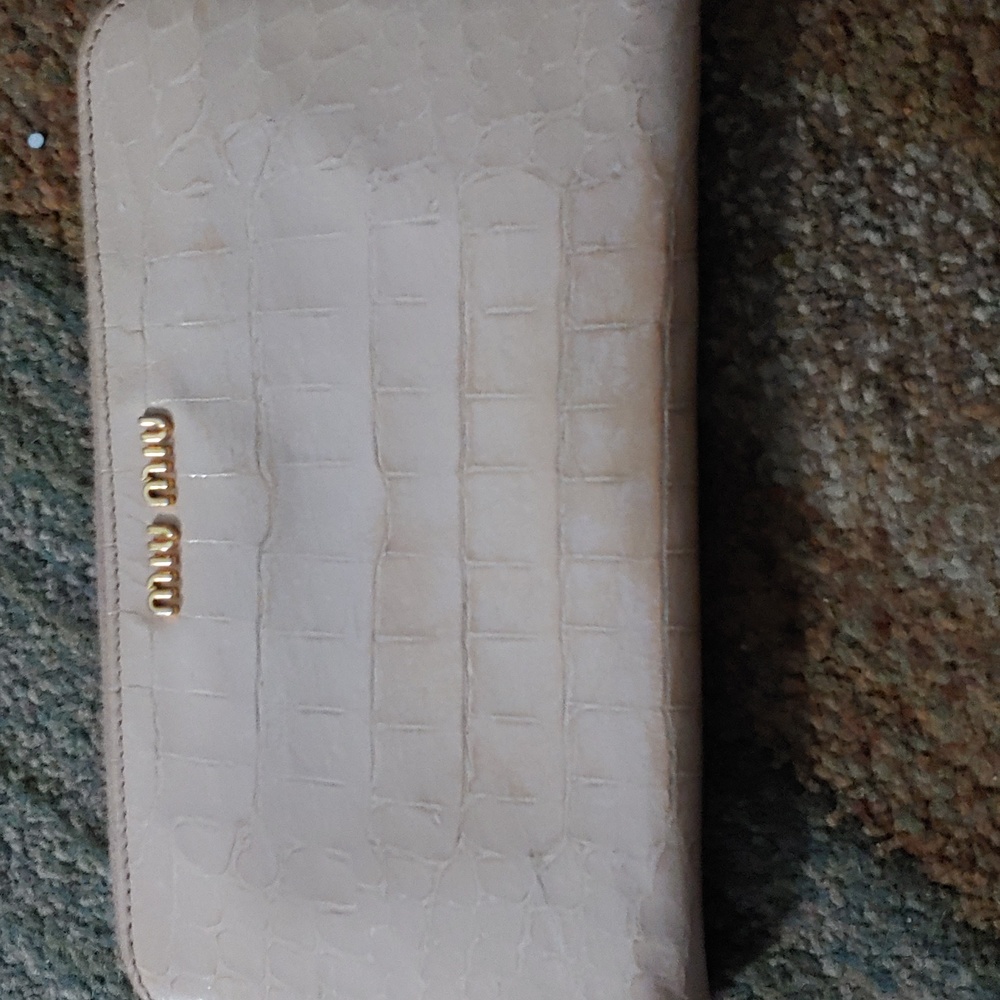 Miu Miu zip around wallet